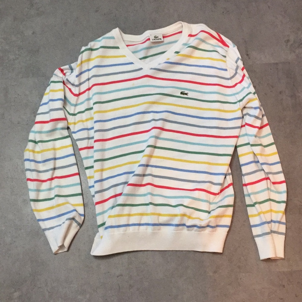 Lacoste stripes